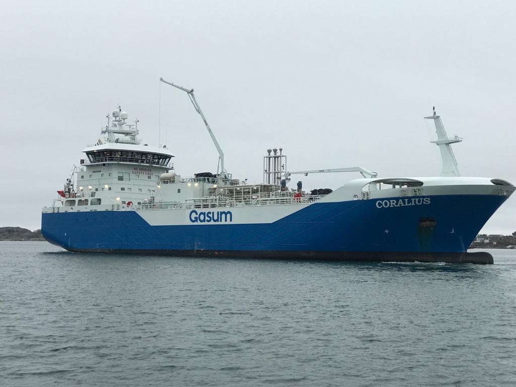 Coralius reaches 100 bunkerings milestone - LNG demand on the rise