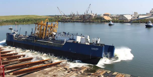 America’s First LNG Articulated Tug and Barge Unit named