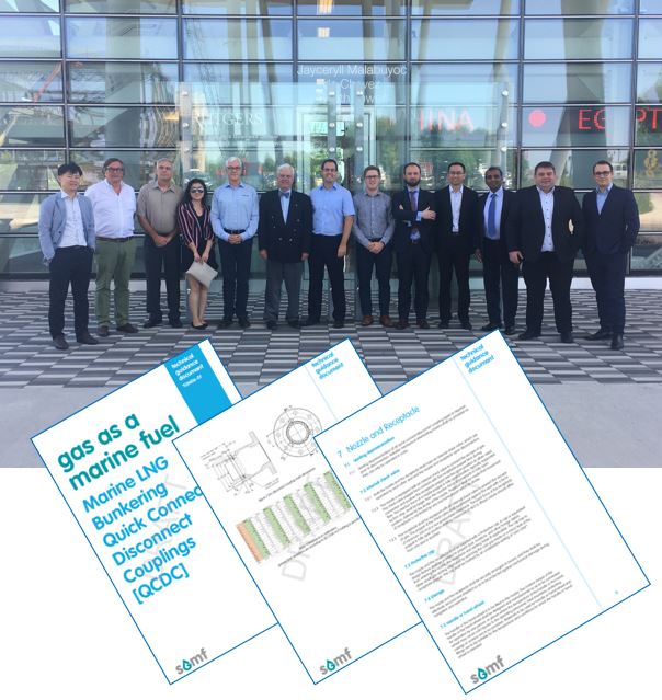 Coming soon… LNG bunkering standard connectors (QCDC)