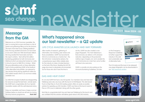 SGMF Newsletter 2 - The Summer Edition