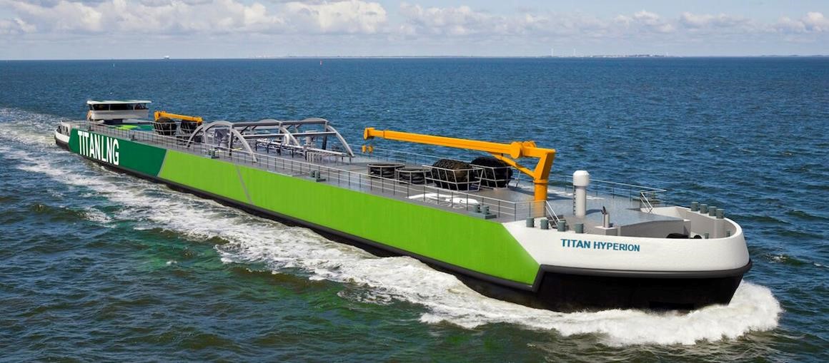 Titan LNG Tenders for 8000 Cbm LNG Bunker Barg