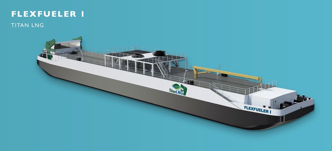 Titan LNG Commits to Building First LNG Bunkering Pontoon in Europe