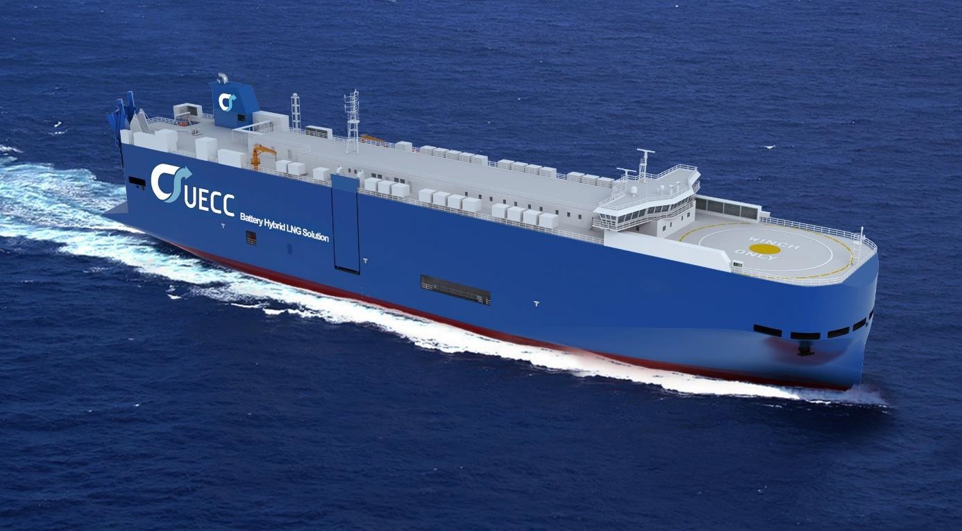 UECC Orders Two Next-Generation LNG PCTCs