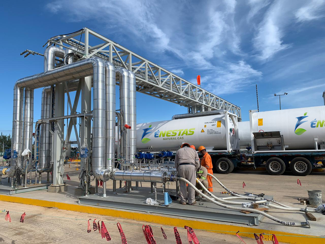 Enestas builds the first dual LNG and liquid ethane port terminal in Mexico