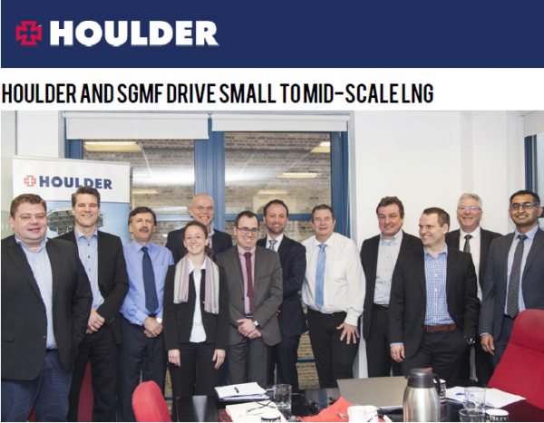 Houlder hosts SGMF WG6 meeting in London (Agreement achieved on LNG Bunkering Connector in time for ISO)