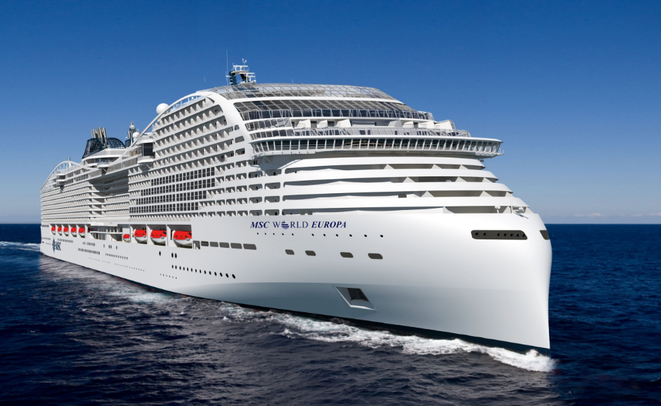 MSC Cruises and Chantiers De L’atlantique celebrate key construction milestone for LNG-propelled MSC World Europa